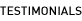 Testimonials